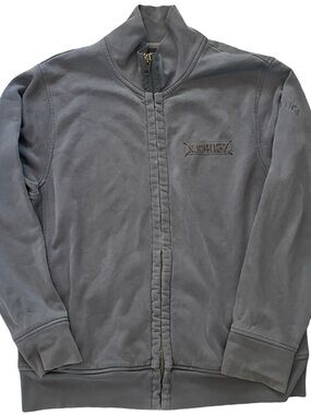 Nautica Full Zip Military Style High Neck Sweatshirt Men’s XL